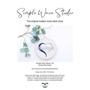 Dallas Cowboys Football‎ Counted Cross Stitch Pattern KIT